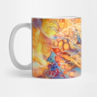 Psychedelic Brain in Vivid Colors Mug